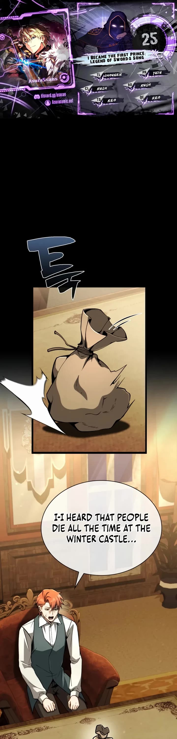 I Became the First Prince: Legend of Sword's Song chapter 25 page 1