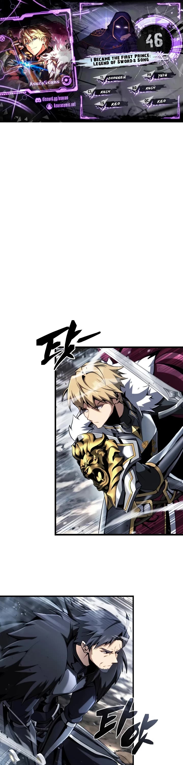 I Became the First Prince: Legend of Sword's Song chapter 46 page 1