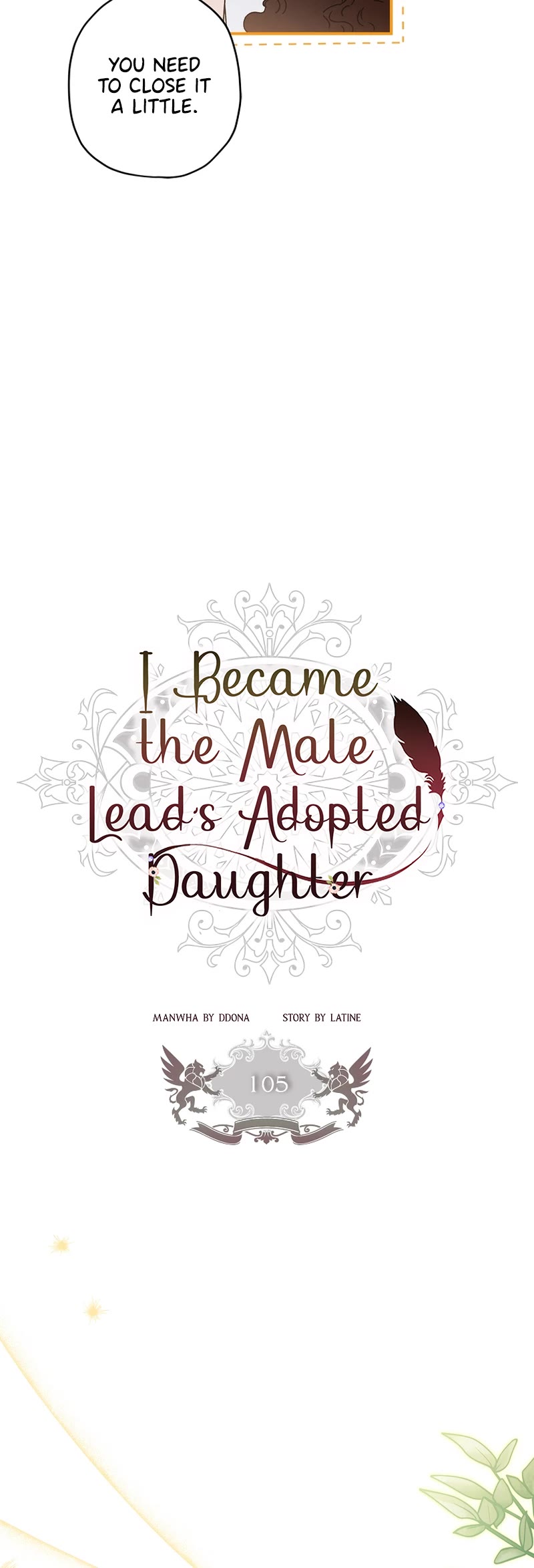 I became the Male Lead’s Adopted Daughter chapter 105 page 12