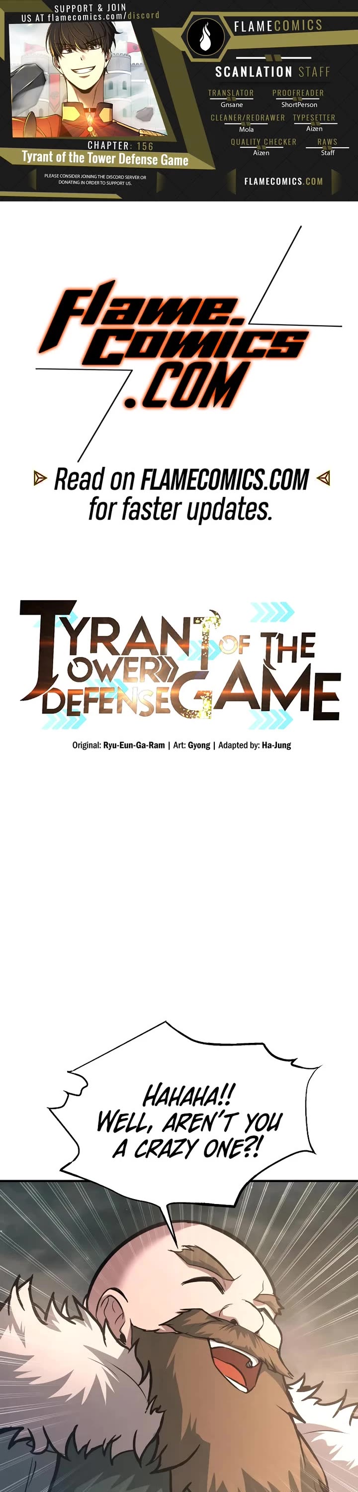 I Became the Tyrant of a Defense Game chapter 156 page 1