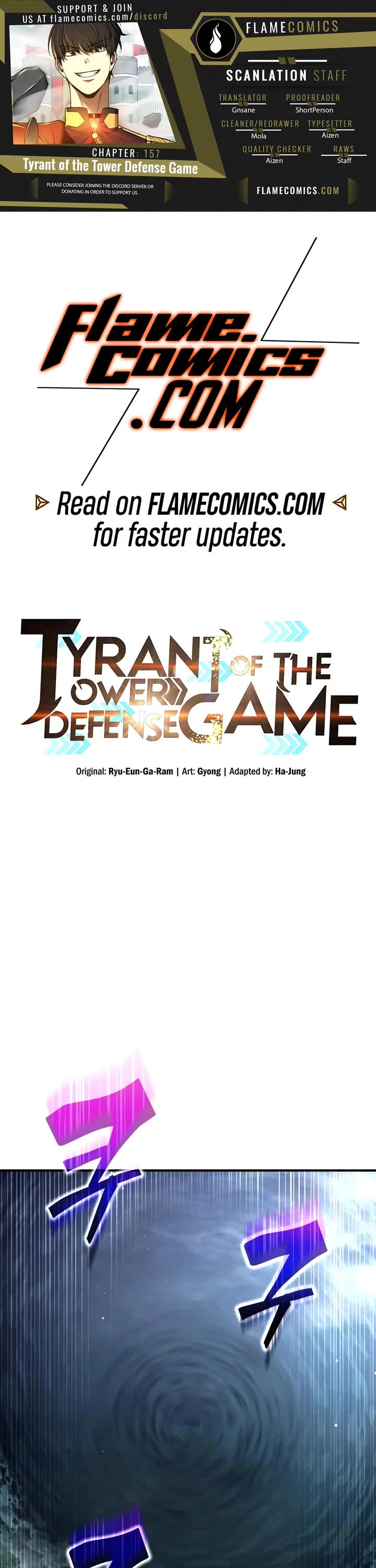 I Became the Tyrant of a Defense Game chapter 157 page 1