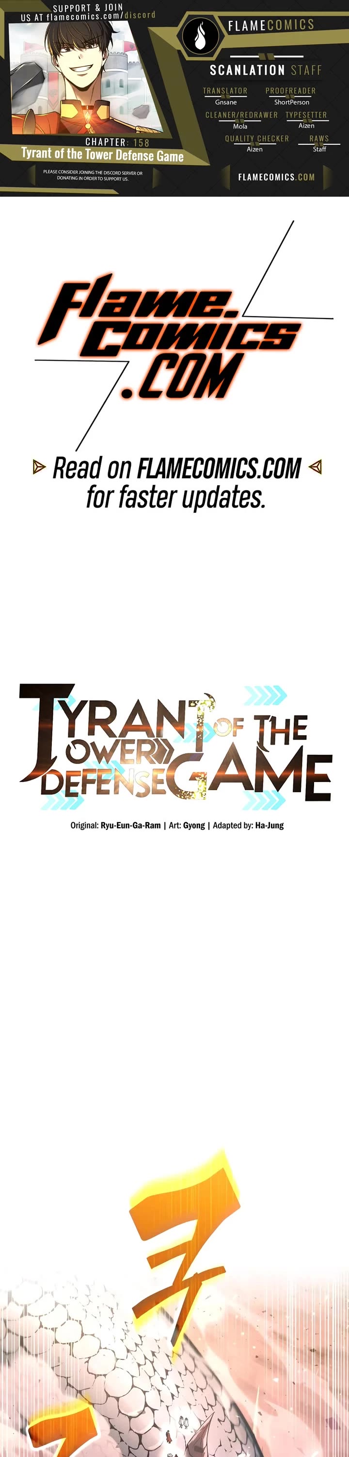 I Became the Tyrant of a Defense Game chapter 158 page 1