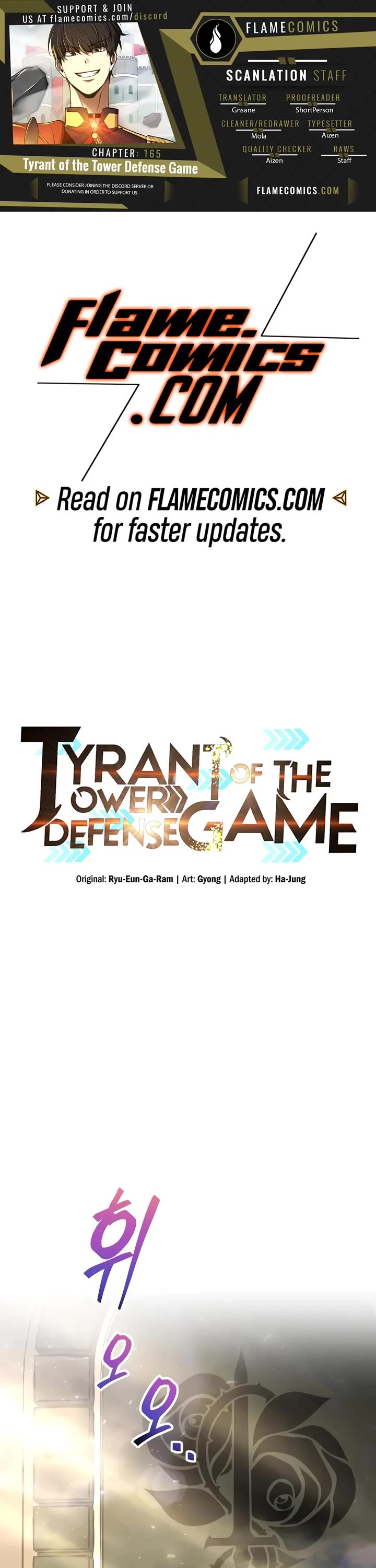 I Became the Tyrant of a Defense Game chapter 165 page 1