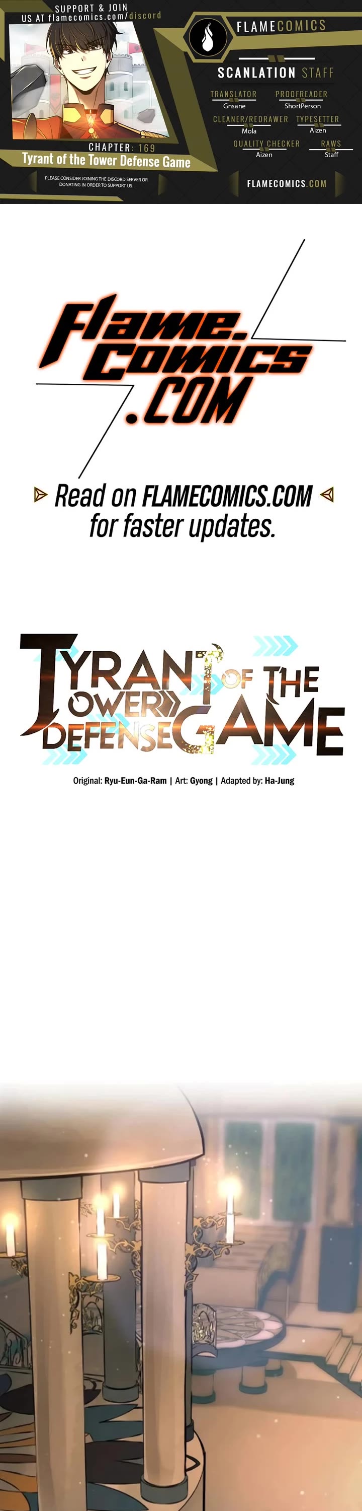 I Became the Tyrant of a Defense Game chapter 169 page 1