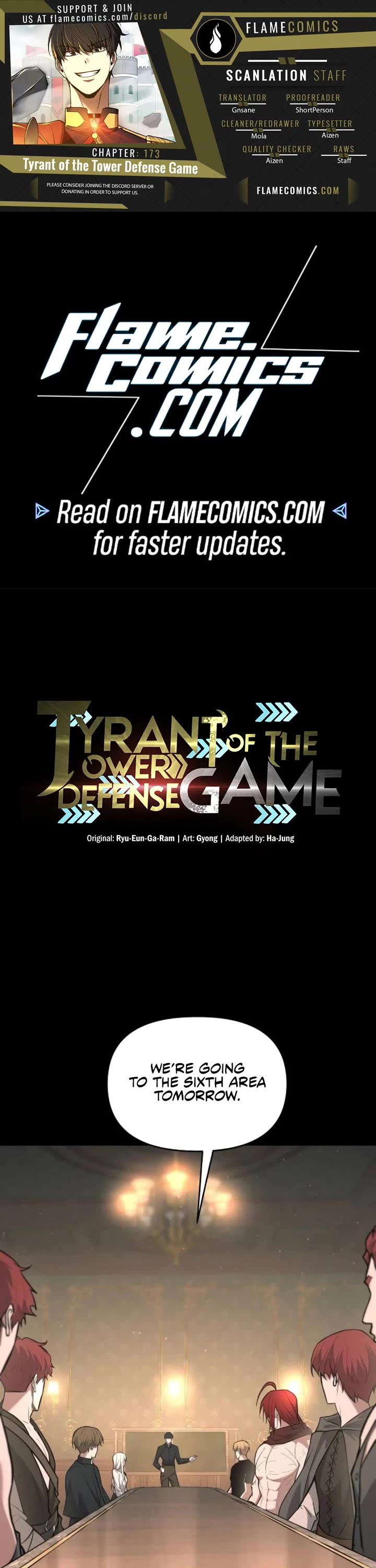 I Became the Tyrant of a Defense Game chapter 173 page 1