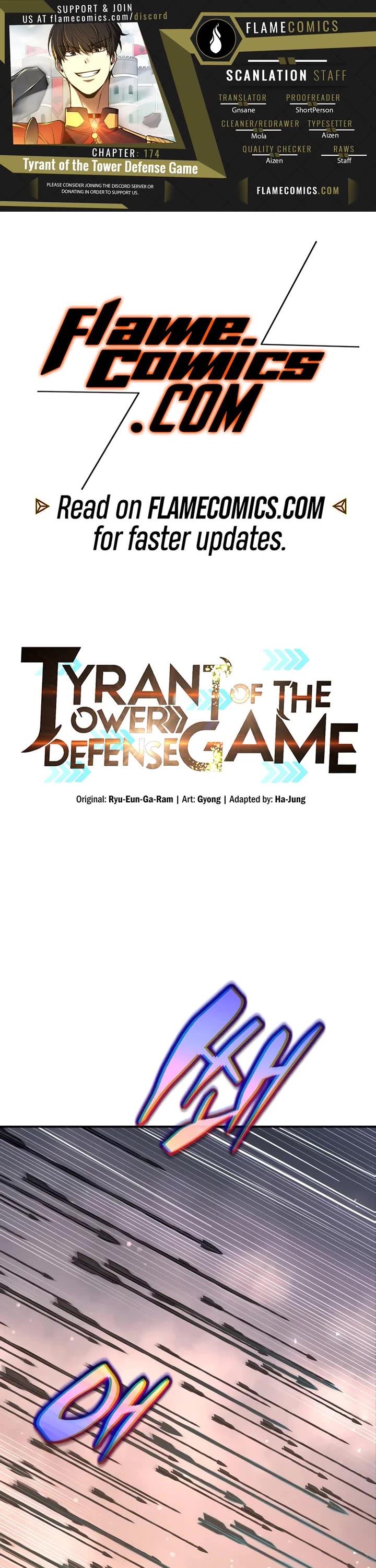I Became the Tyrant of a Defense Game chapter 174 page 1