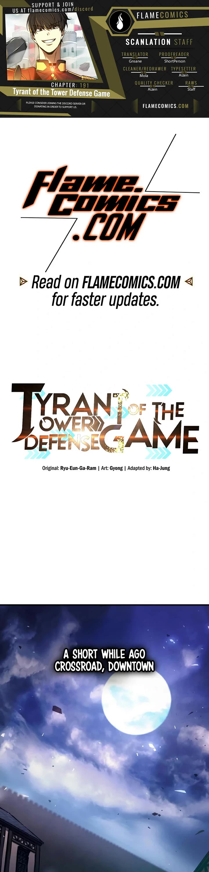 I Became the Tyrant of a Defense Game chapter 191 page 1