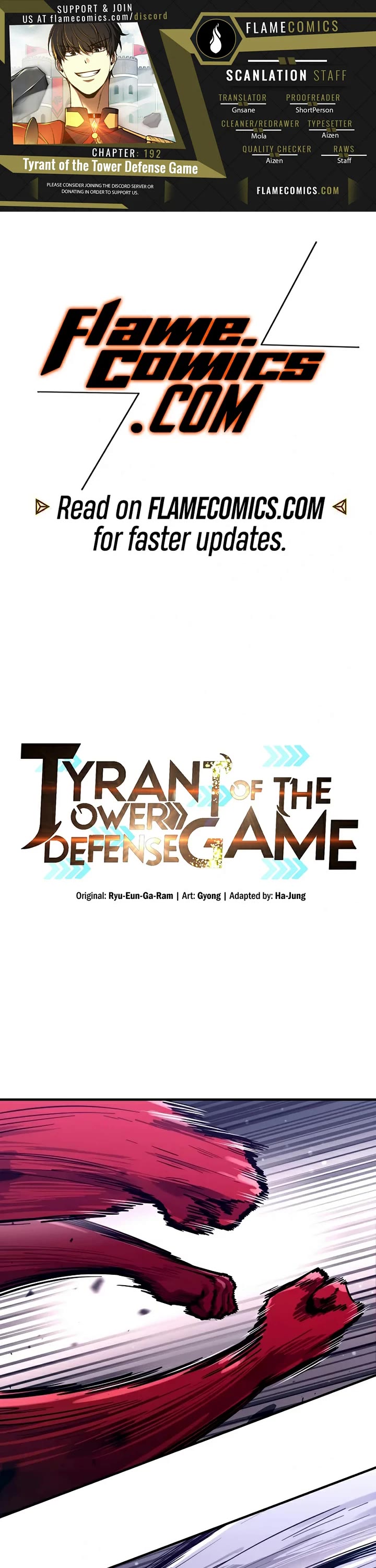 I Became the Tyrant of a Defense Game chapter 192 page 1