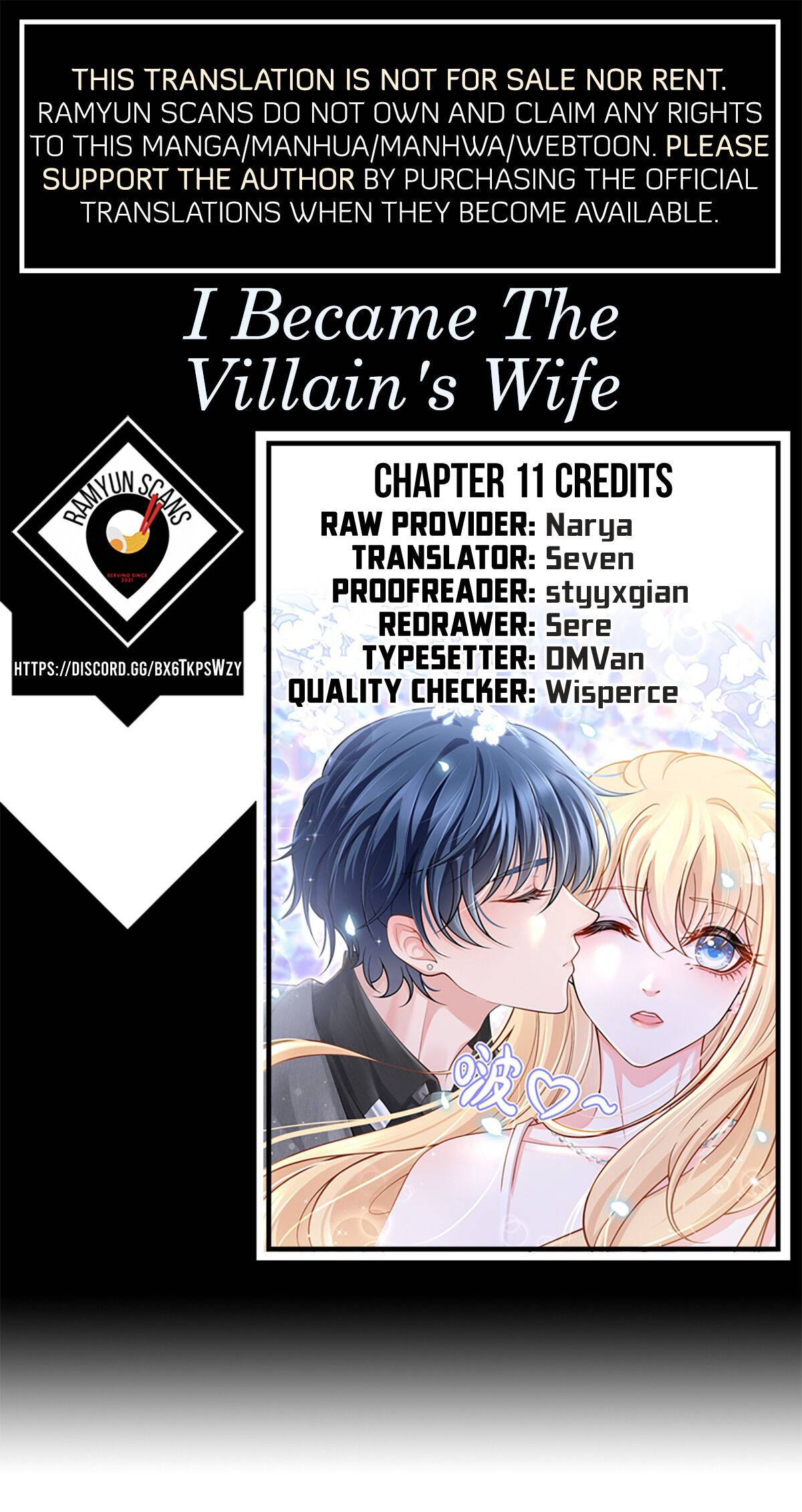 I Became The Villain’S Wife chapter 11 page 1