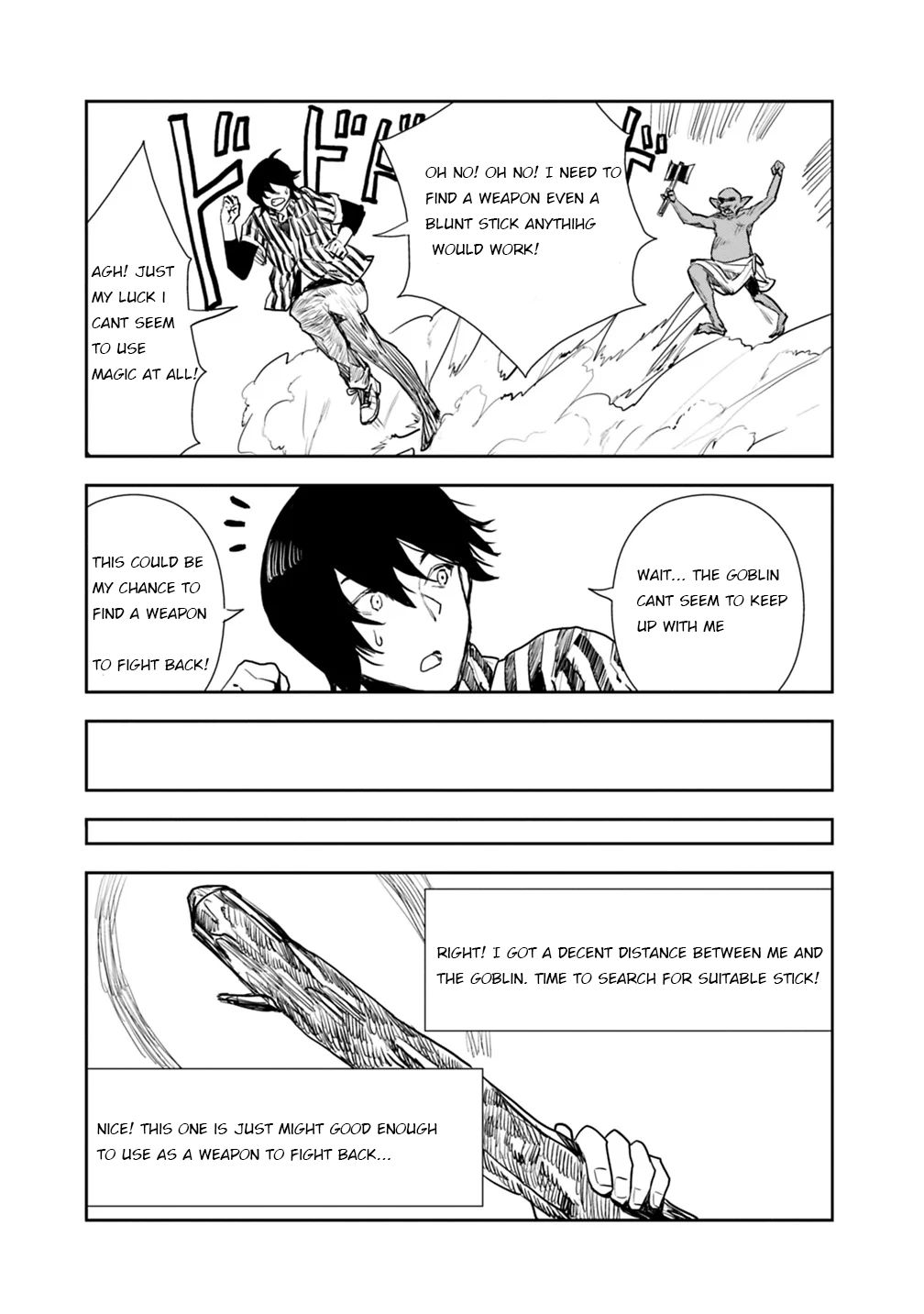 I Came to Another World as a Jack of All Trades and a Master of None to Journey While Relying on Quickness chapter 1 page 8