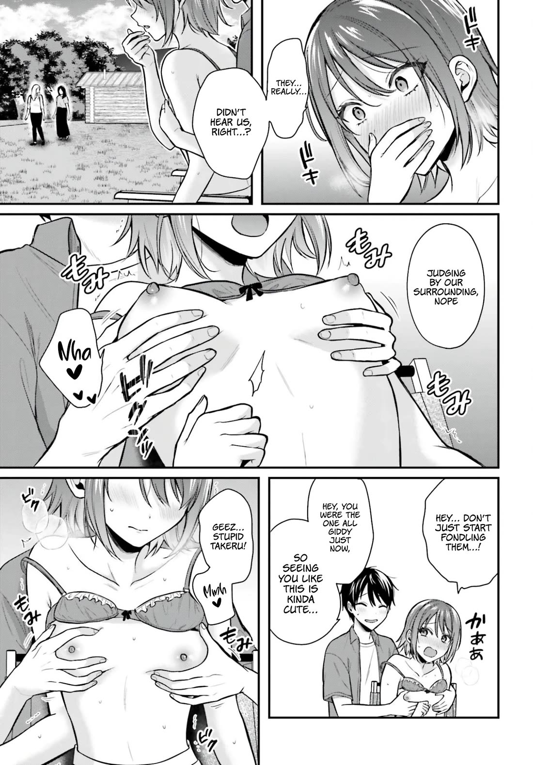 I couldn't become an Adventurer, so I'll help troubled girls with my [Breast Correction] Skill!? chapter 21 page 17