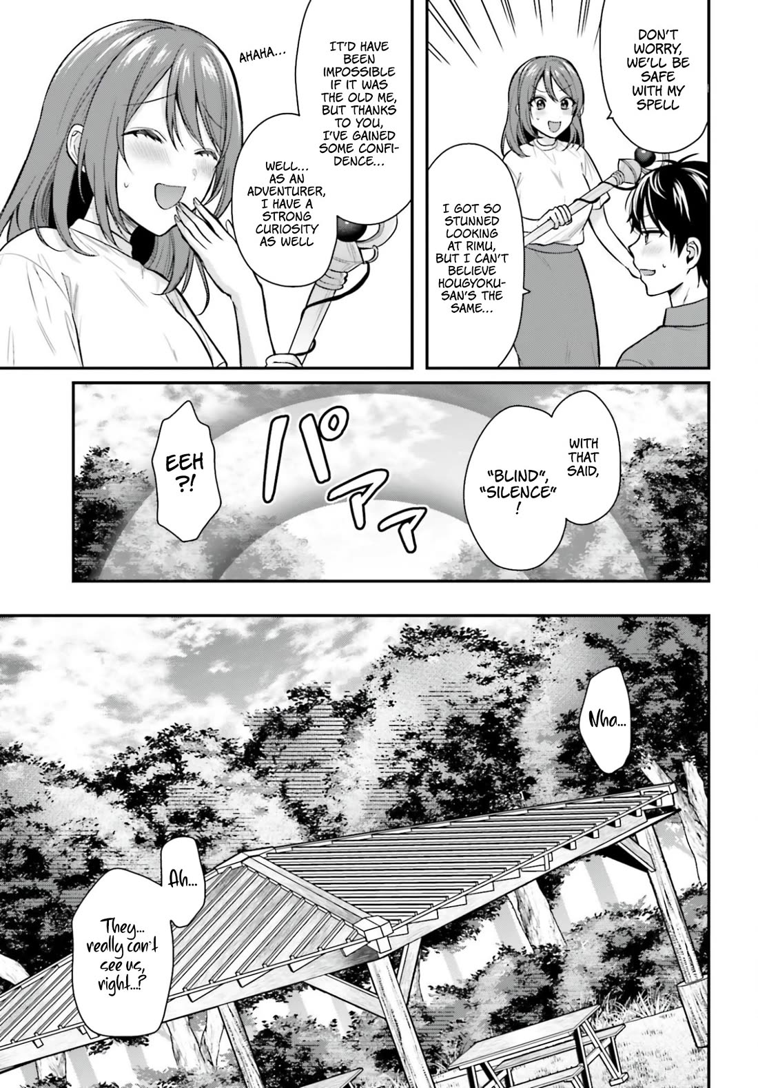 I couldn't become an Adventurer, so I'll help troubled girls with my [Breast Correction] Skill!? chapter 21 page 21