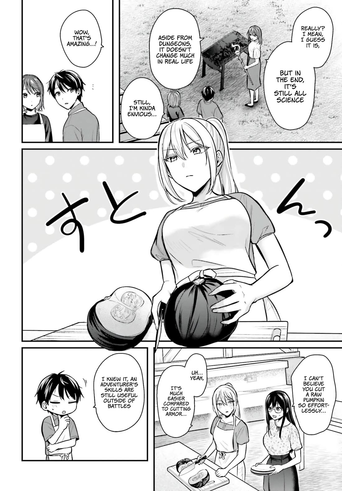 I couldn't become an Adventurer, so I'll help troubled girls with my [Breast Correction] Skill!? chapter 21 page 7