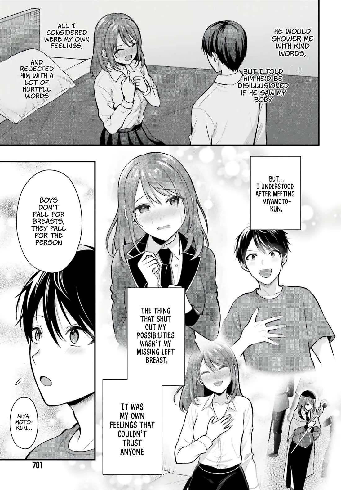 I couldn't become an Adventurer, so I'll help troubled girls with my [Breast Correction] Skill!? chapter 22.5 page 4