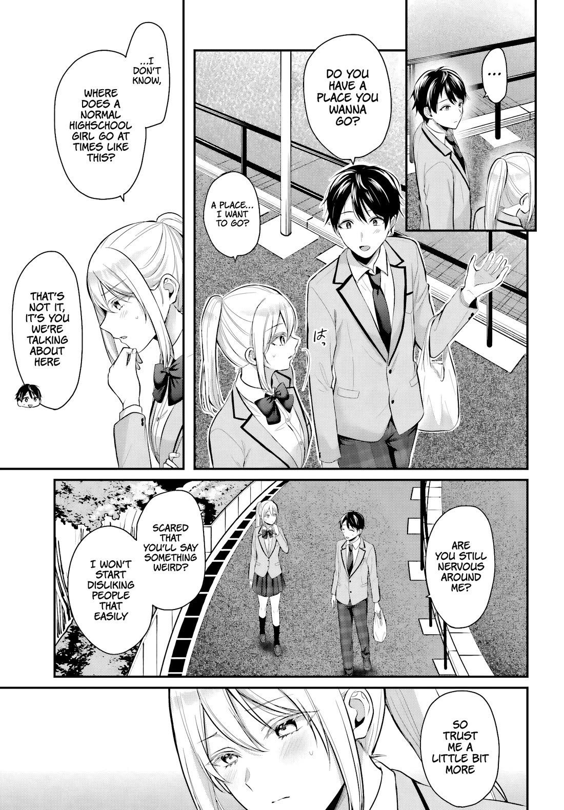 I couldn't become an Adventurer, so I'll help troubled girls with my [Breast Correction] Skill!? chapter 9 page 4