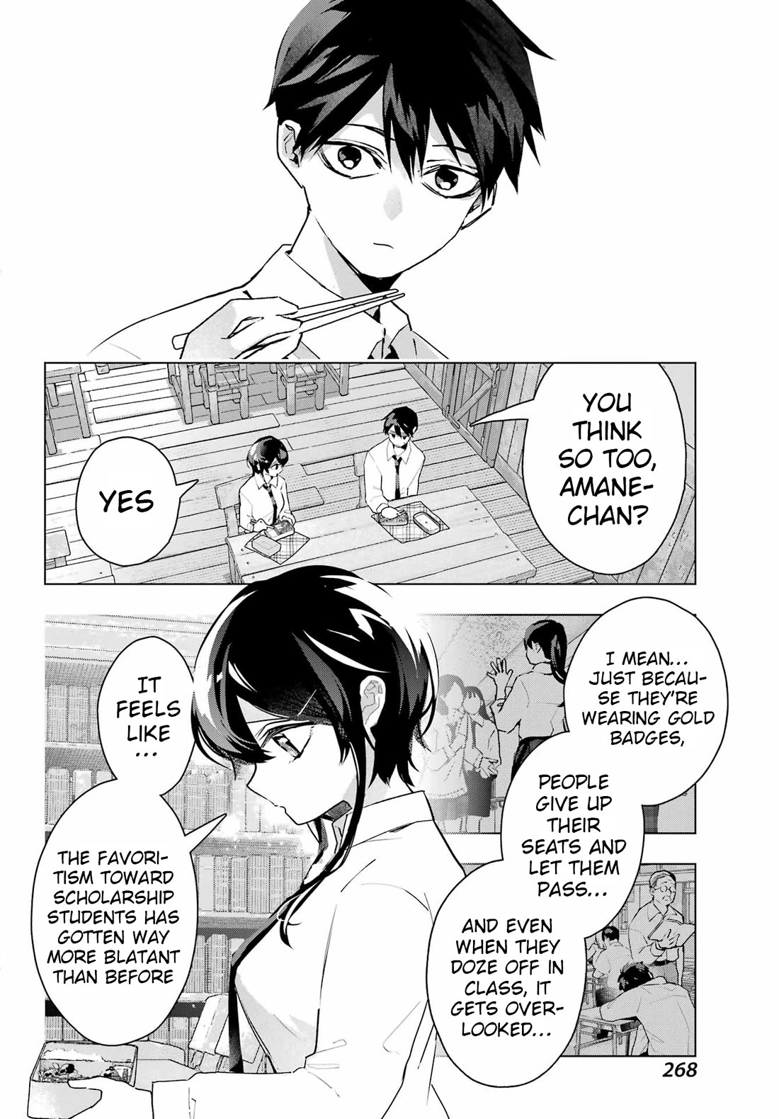 I Hate That We’re Childhood Friends! — My Rise to the Top of School Life with an S-Rank Beauty Begins After a Falling-Out chapter 12 page 12