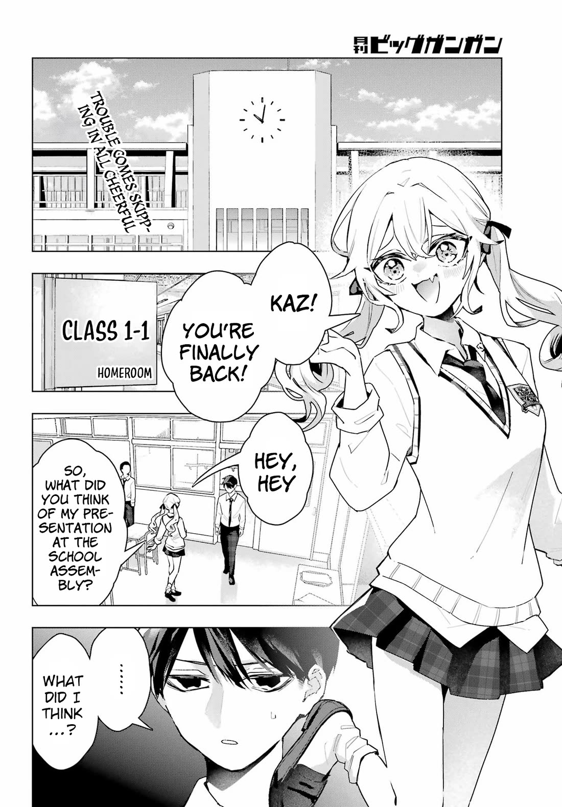 I Hate That We’re Childhood Friends! — My Rise to the Top of School Life with an S-Rank Beauty Begins After a Falling-Out chapter 12 page 2