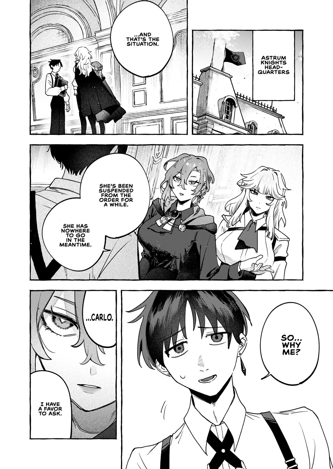 I Kept Spoiling a Female Knight Who Knew Nothing but Fighting chapter 1 page 2