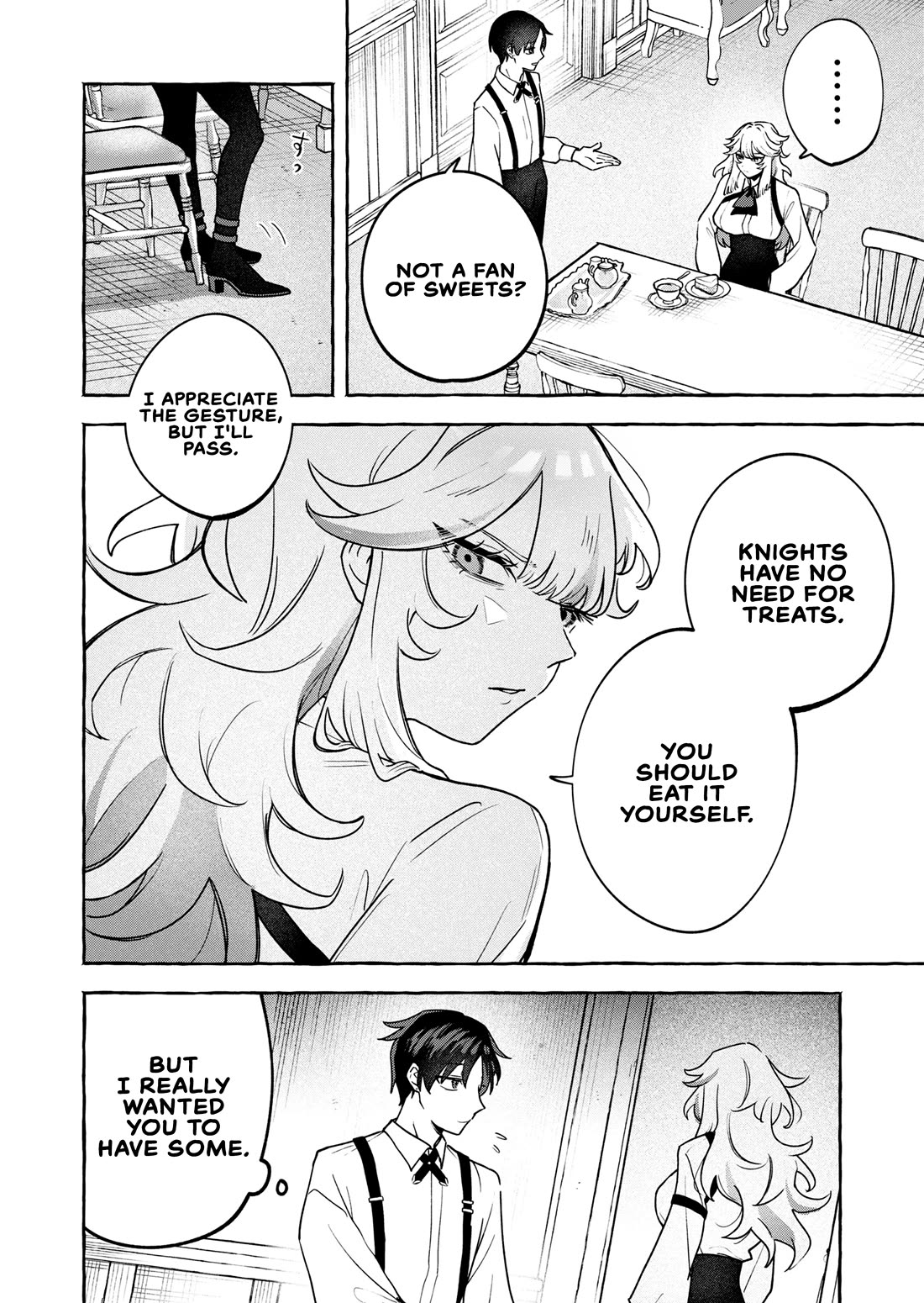 I Kept Spoiling a Female Knight Who Knew Nothing but Fighting chapter 2 page 8