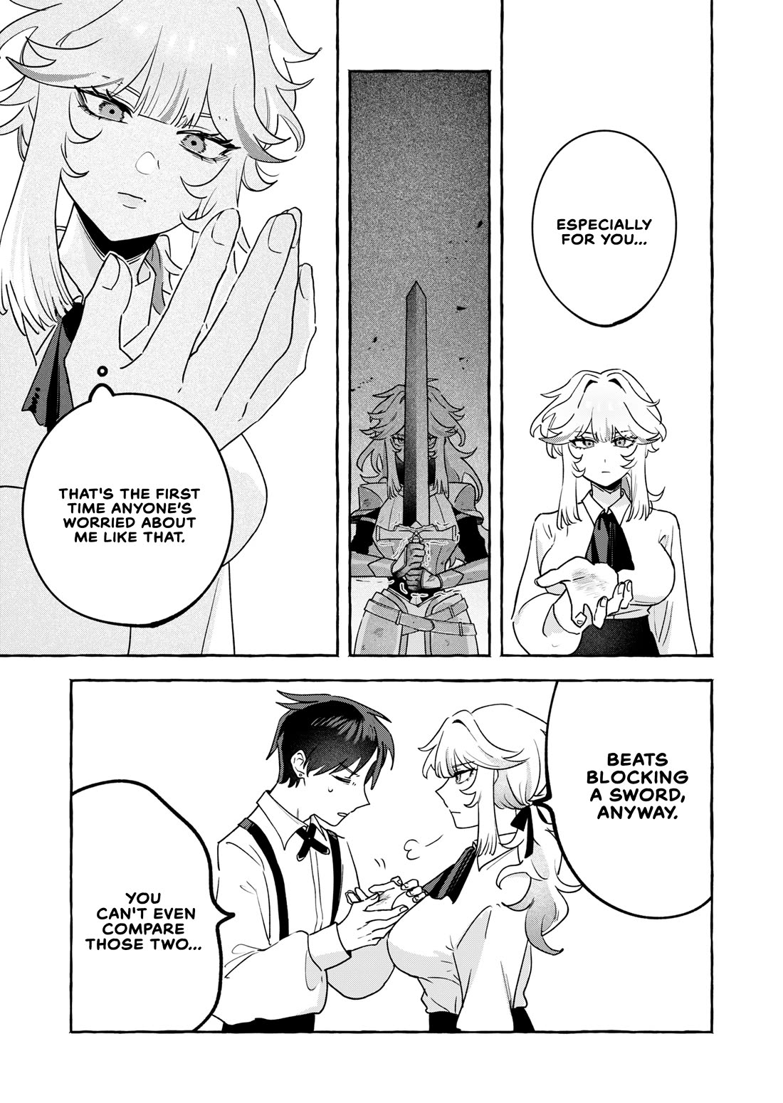 I Kept Spoiling a Female Knight Who Knew Nothing but Fighting chapter 3 page 15