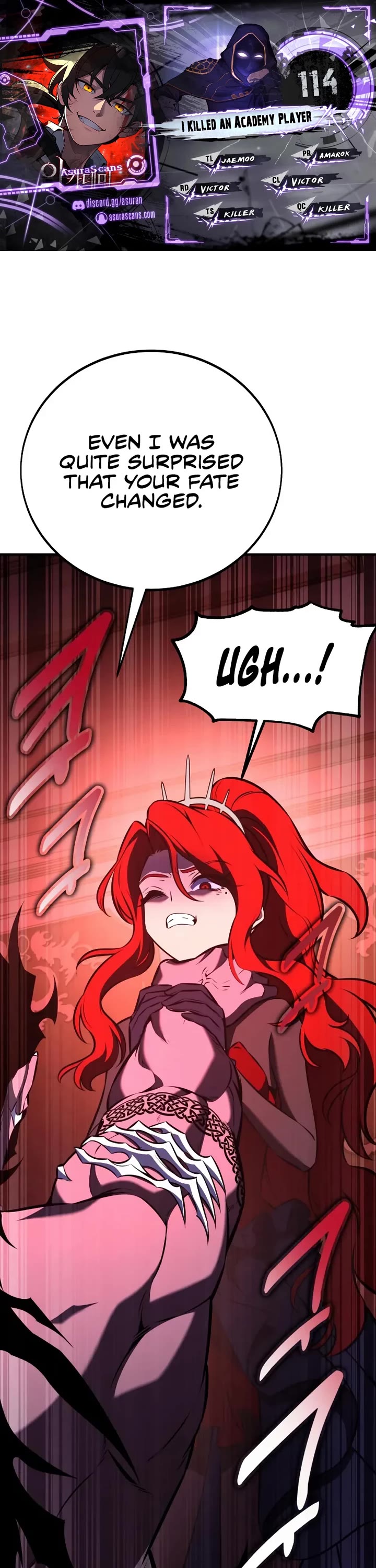 I Killed an Academy Player chapter 114 page 1