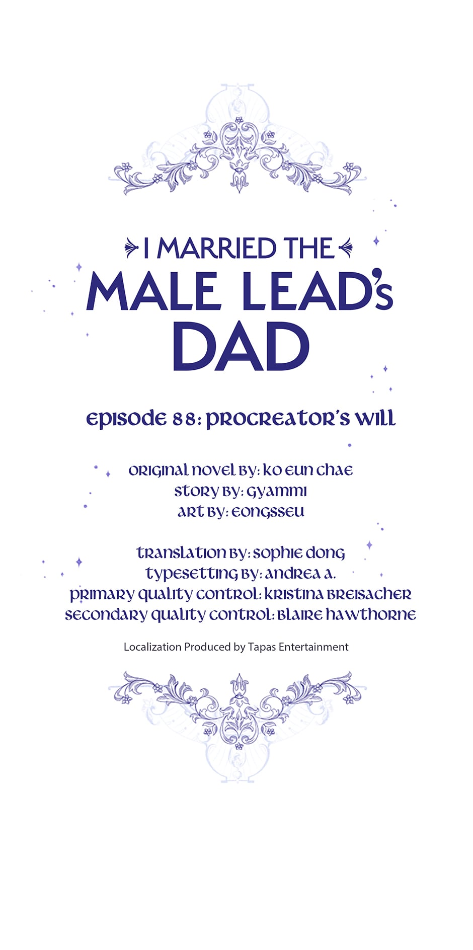 I Married the Male Lead’s Dad chapter 88 page 2