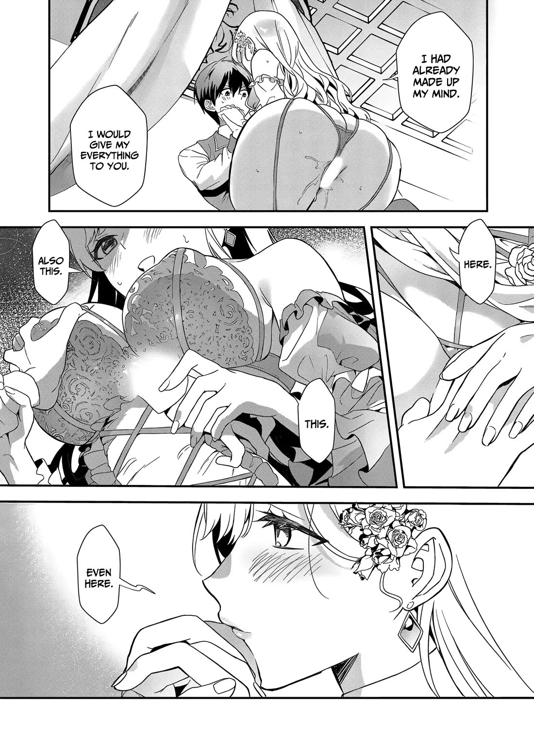 I May Be a Villainess, but Please Make Me Your Sex Slave! chapter 16 page 8