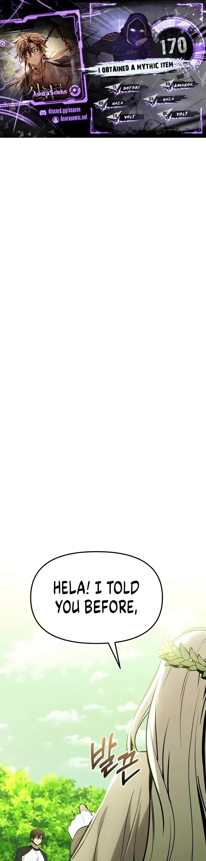 I Obtained A Mythic Item chapter 170 page 1