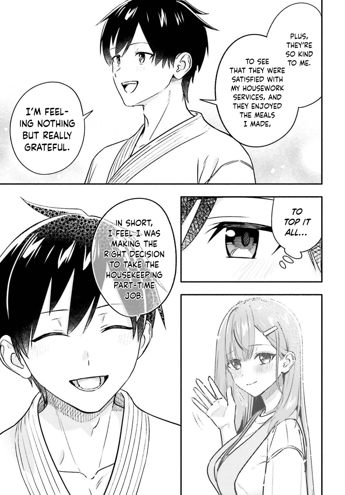 I Started Working a Housekeeping Job and Ended up Being Liked by the Family of the Most Beautiful Girl in School chapter 12 page 18