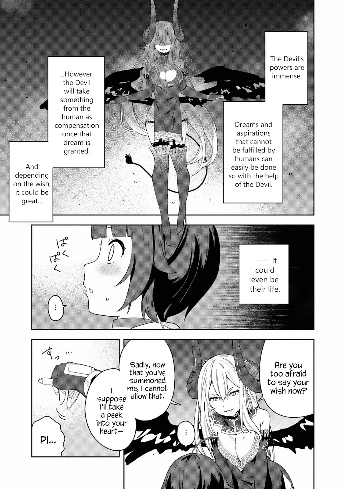 I Summoned the Devil to Grant Me a Wish, but I Married Her Instead Since She Was Adorable ~My New Devil Wife~ chapter 1 page 4