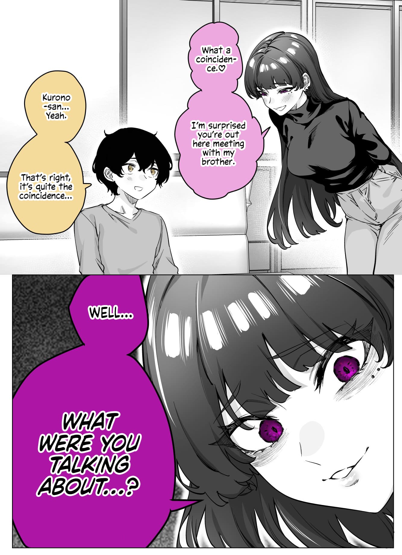 I Thought She Was a Yandere, but Apparently She’s Even Worse chapter 56 page 3