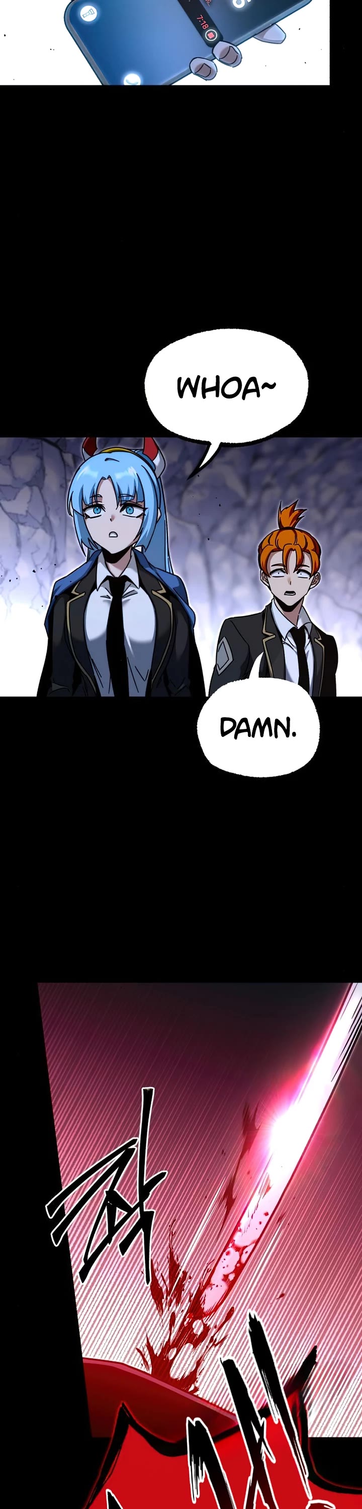 I Took Over the Academy With a Single Sashimi Knife chapter 33 page 55