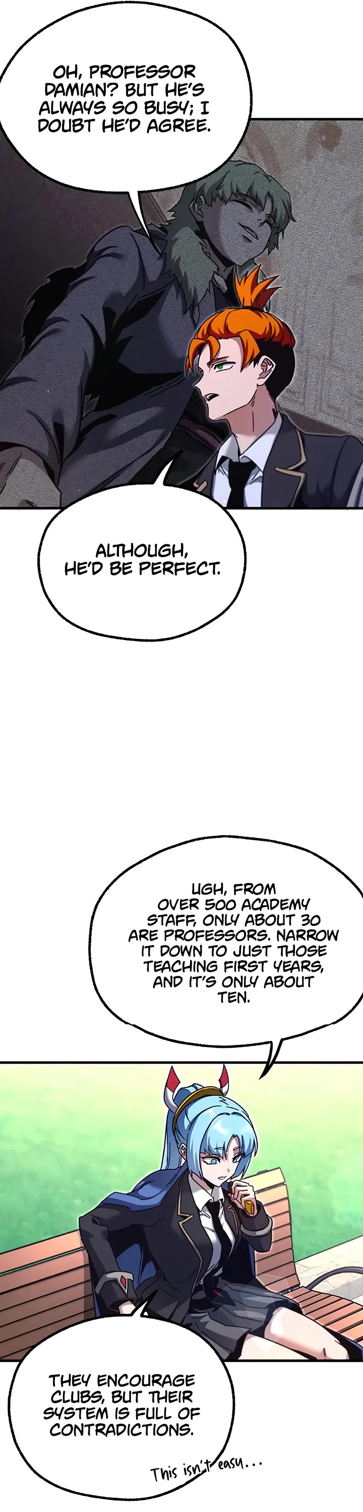 I Took Over the Academy With a Single Sashimi Knife chapter 36 page 63