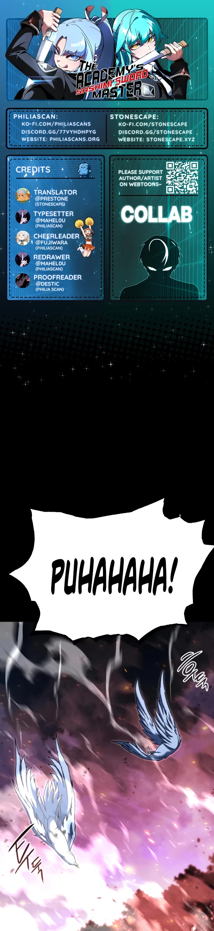 I Took Over the Academy With a Single Sashimi Knife chapter 46 page 1