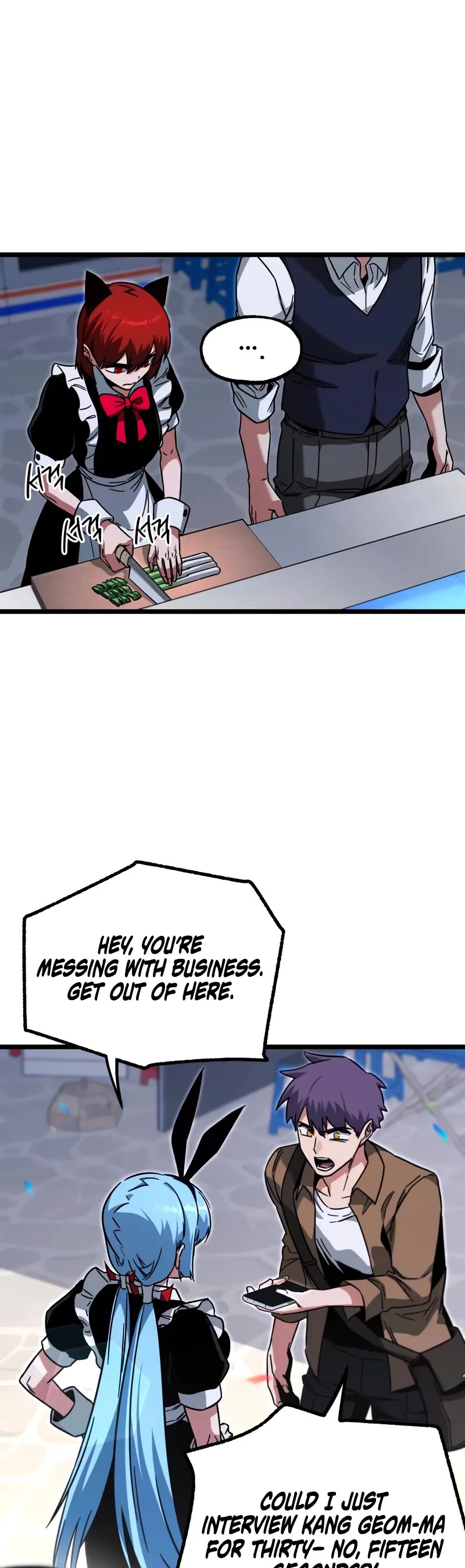 I Took Over the Academy With a Single Sashimi Knife chapter 59 page 20