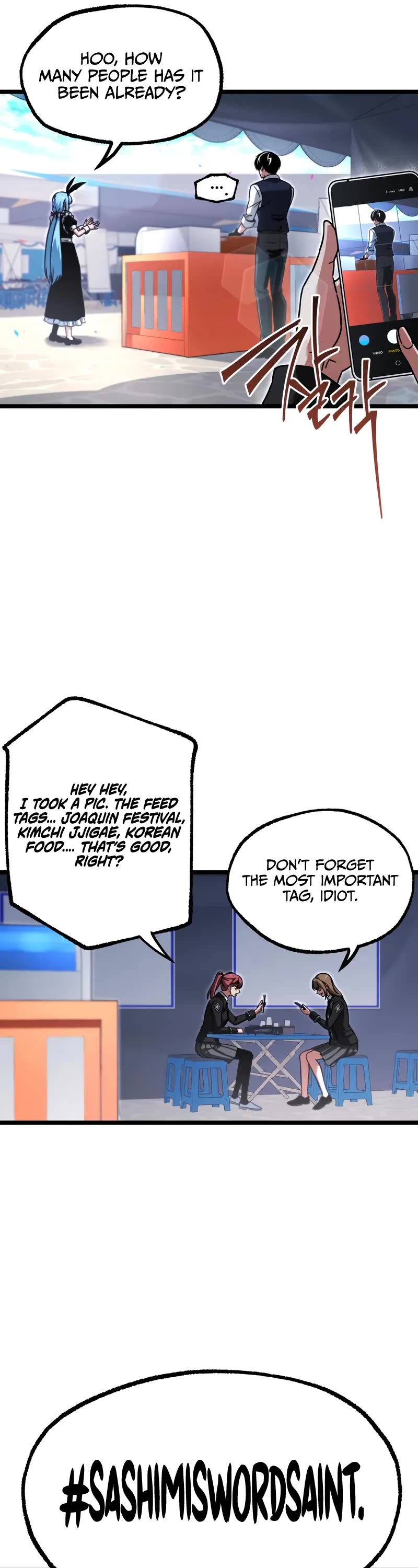 I Took Over the Academy With a Single Sashimi Knife chapter 59 page 22