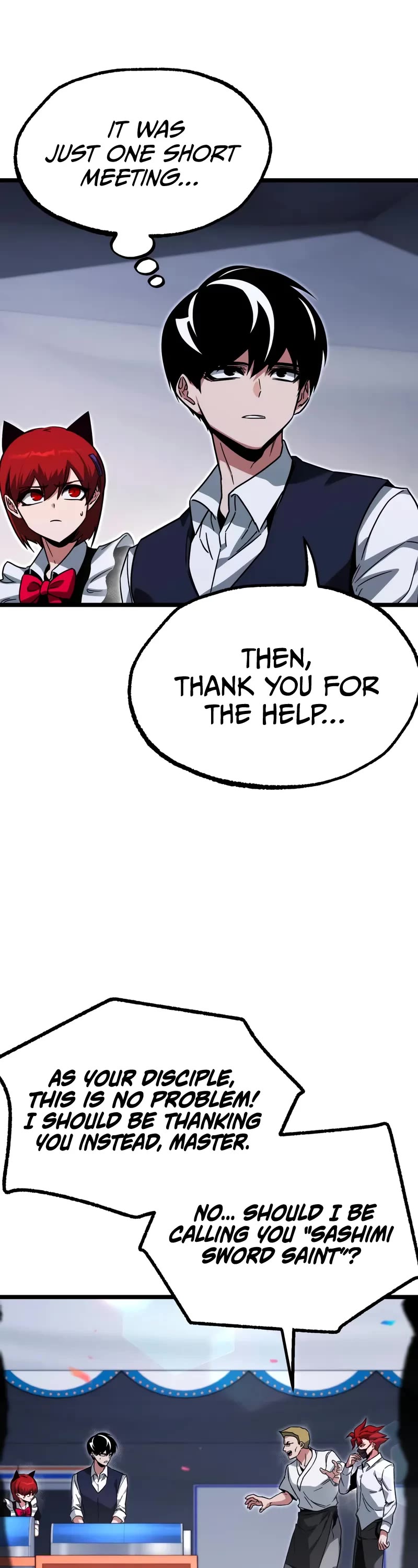 I Took Over the Academy With a Single Sashimi Knife chapter 59 page 34