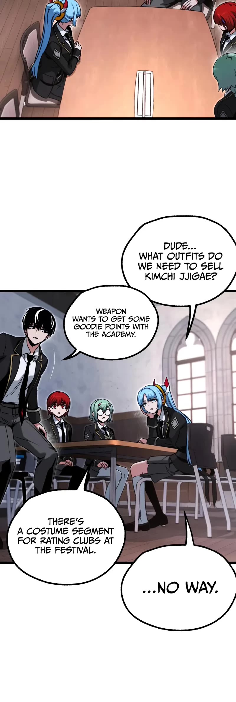 I Took Over the Academy With a Single Sashimi Knife chapter 59 page 56