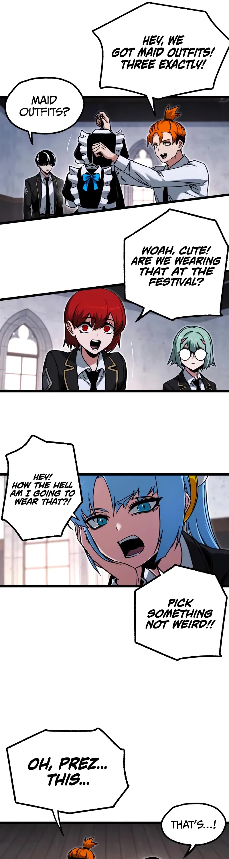 I Took Over the Academy With a Single Sashimi Knife chapter 59 page 57