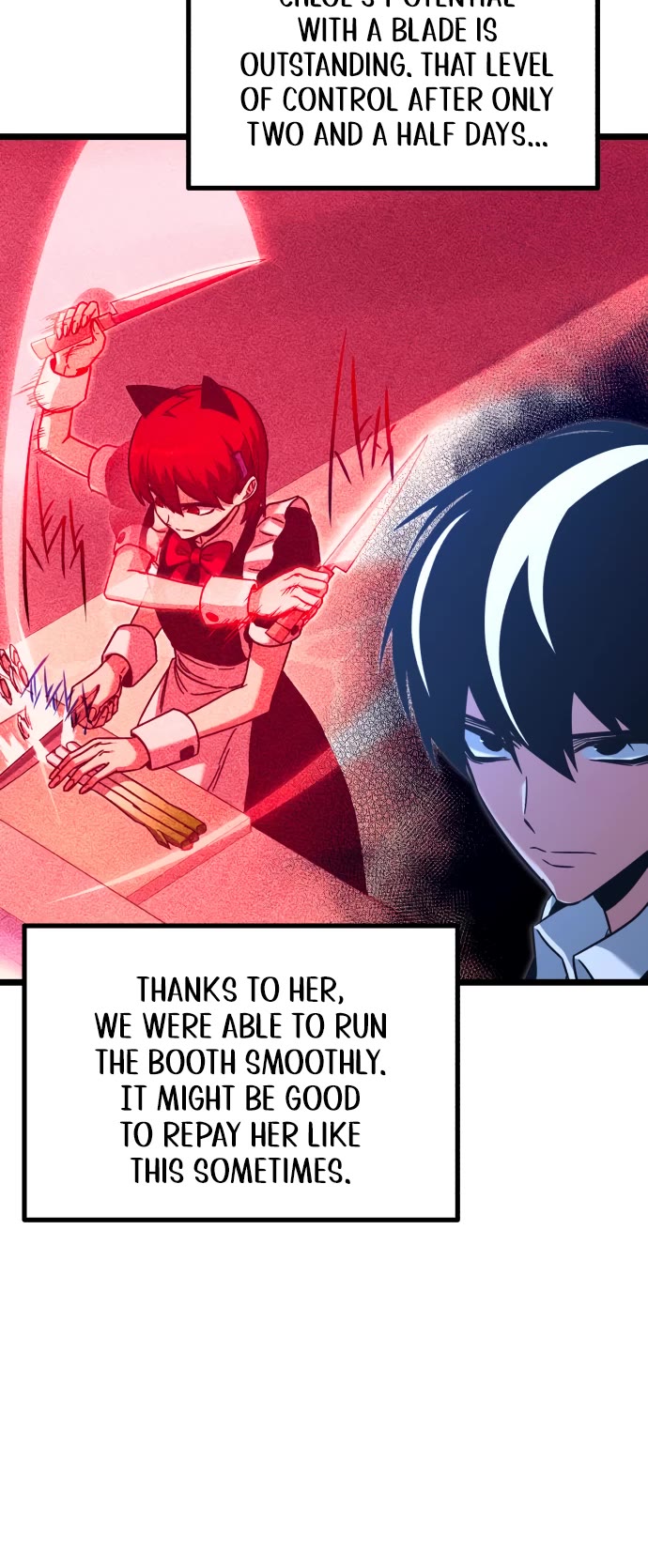 I Took Over the Academy With a Single Sashimi Knife chapter 60 page 23