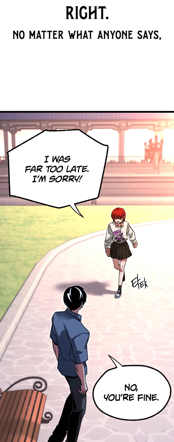 I Took Over the Academy With a Single Sashimi Knife chapter 60 page 64