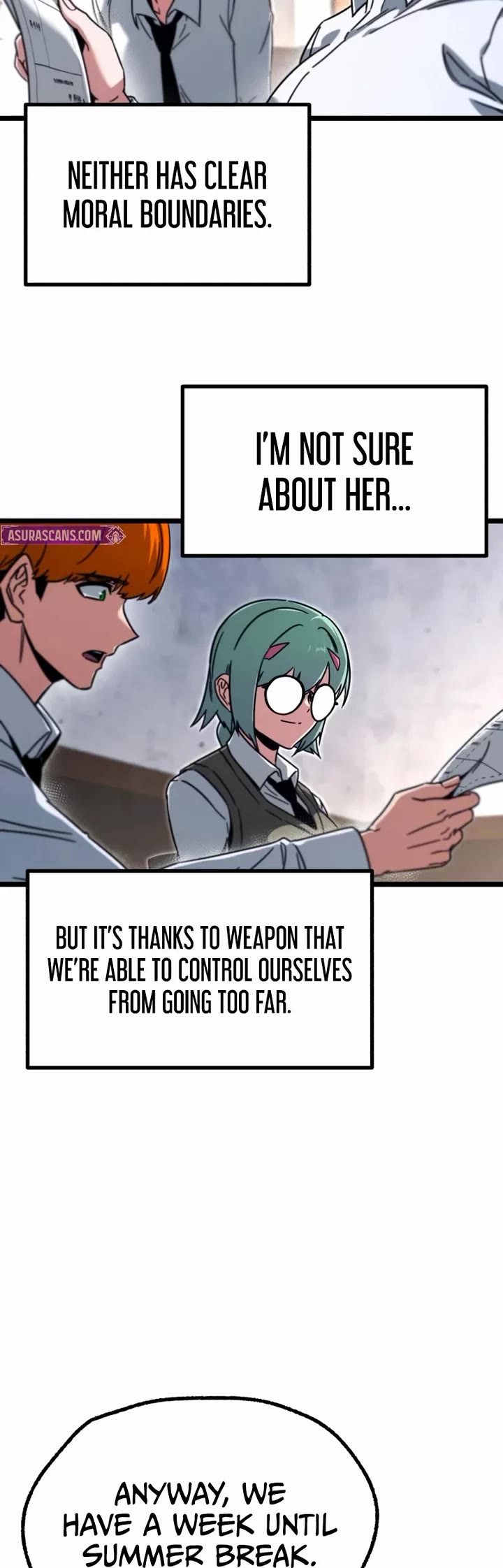 I Took Over the Academy With a Single Sashimi Knife chapter 63 page 34