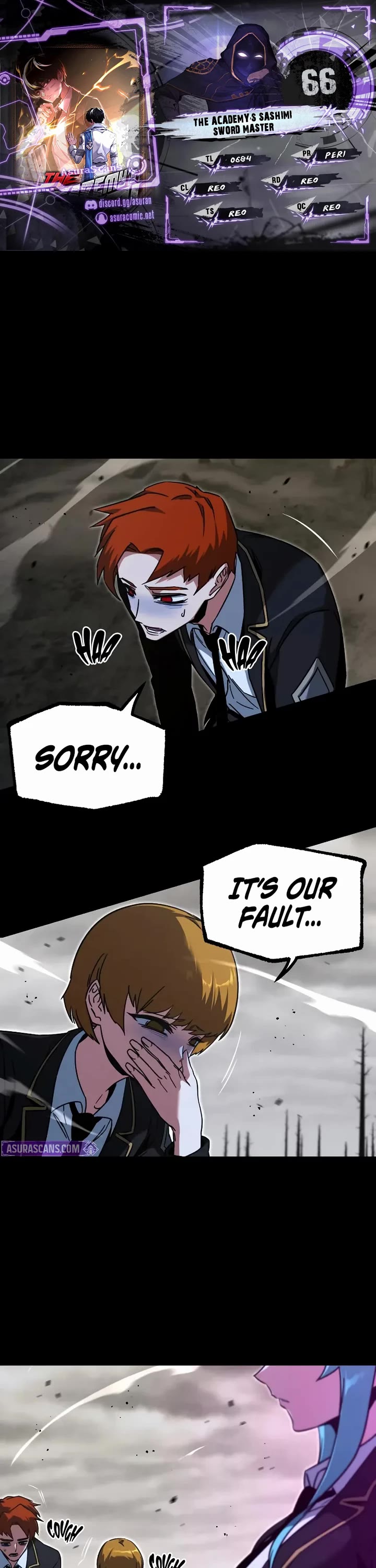 I Took Over the Academy With a Single Sashimi Knife chapter 66 page 1