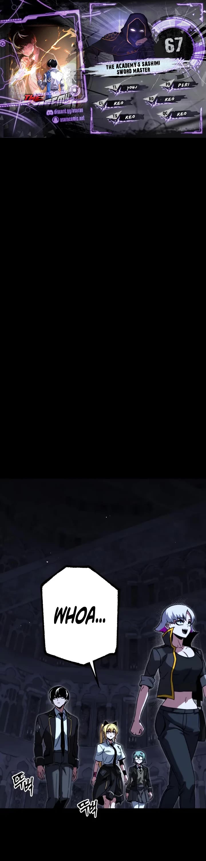 I Took Over the Academy With a Single Sashimi Knife chapter 67 page 1