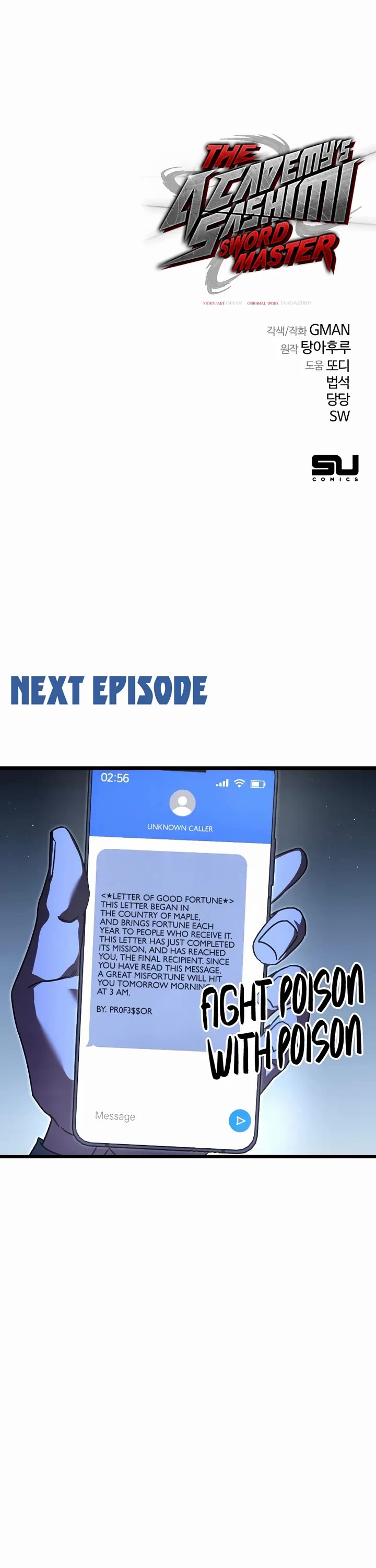 I Took Over the Academy With a Single Sashimi Knife chapter 69 page 55