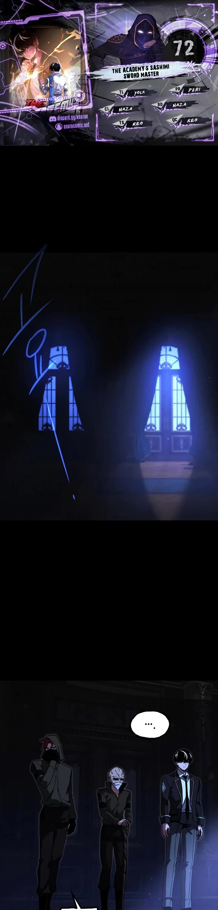 I Took Over the Academy With a Single Sashimi Knife chapter 72 page 1