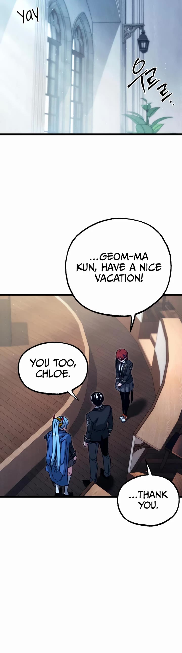 I Took Over the Academy With a Single Sashimi Knife chapter 75 page 44