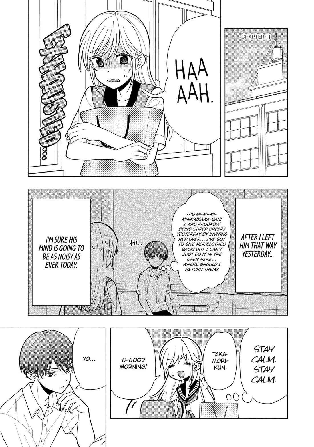 I Wanna Shut Up Takamori-kun chapter 11 page 1