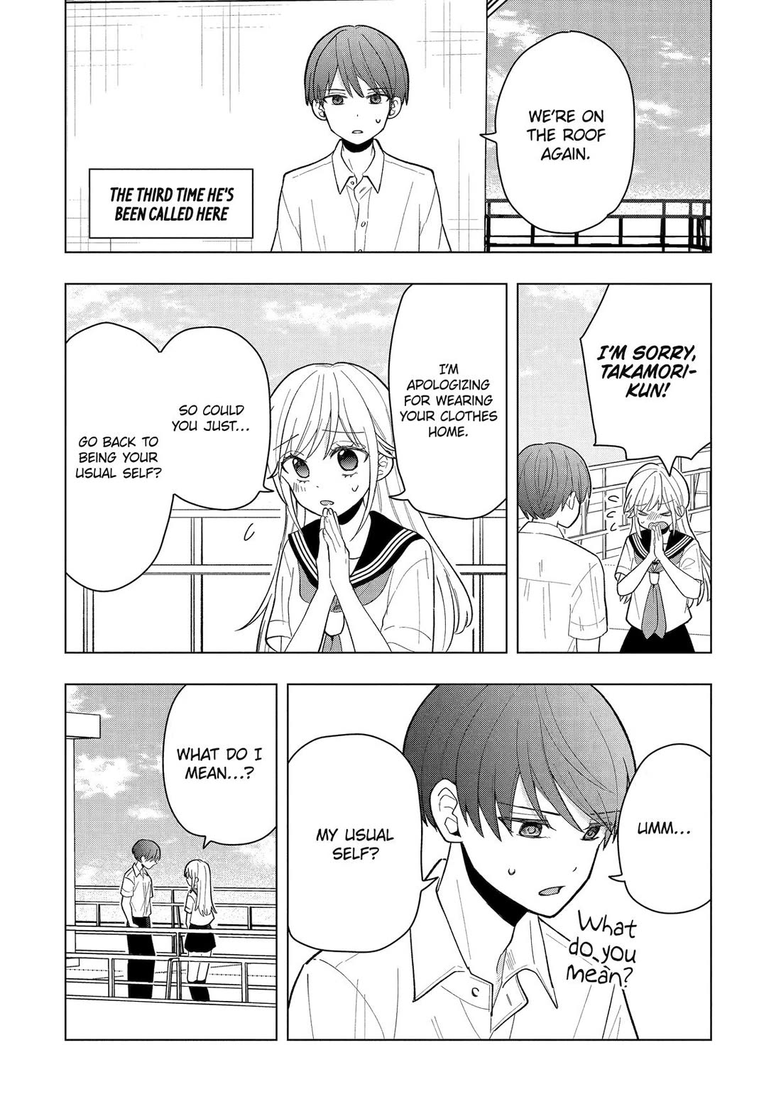 I Wanna Shut Up Takamori-kun chapter 11 page 12