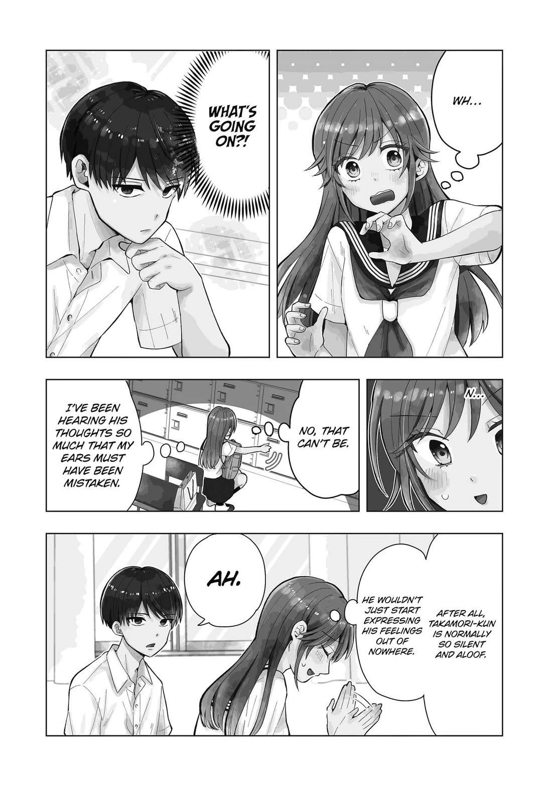 I Wanna Shut Up Takamori-kun chapter 11 page 3